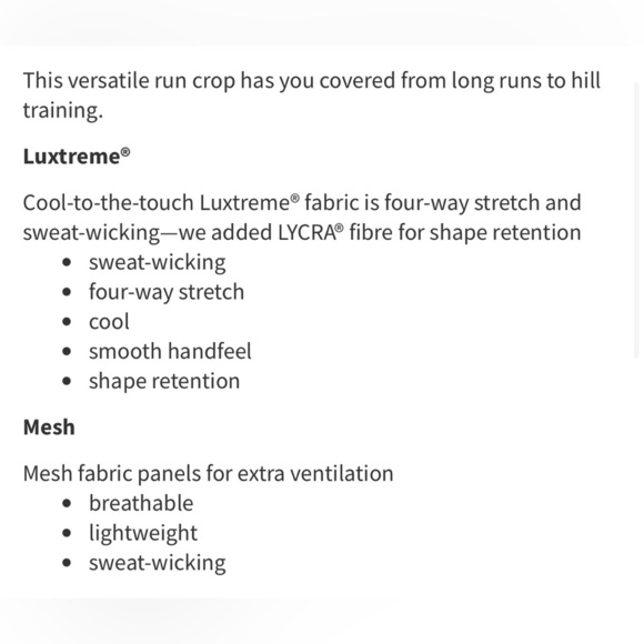 Lululemon Pace Rival Crop- Pop Cut Boom Juice Multi/ Black/ Size 4 - Picture 12 of 12